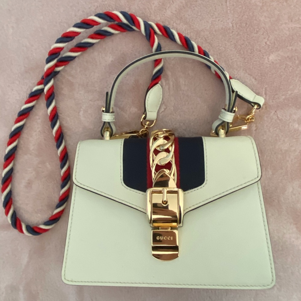 White Sylvie Shoulder/Crossbody Bag